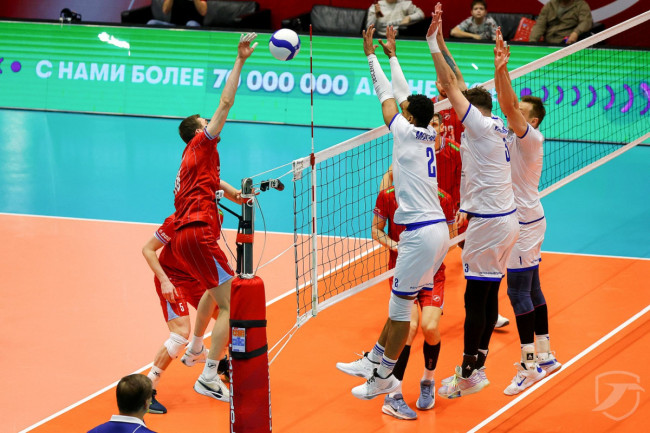 ВК «Горький» одержал победу над «Динамо-ЛО» в Суперлиге